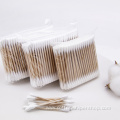 Disposable double headed clean wooden stick cotton bud